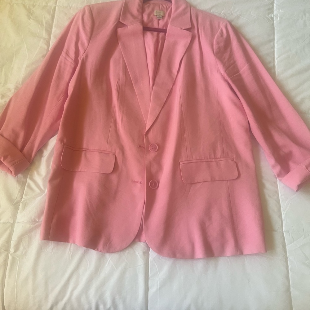 a new day Women's Blazer in Pink Large